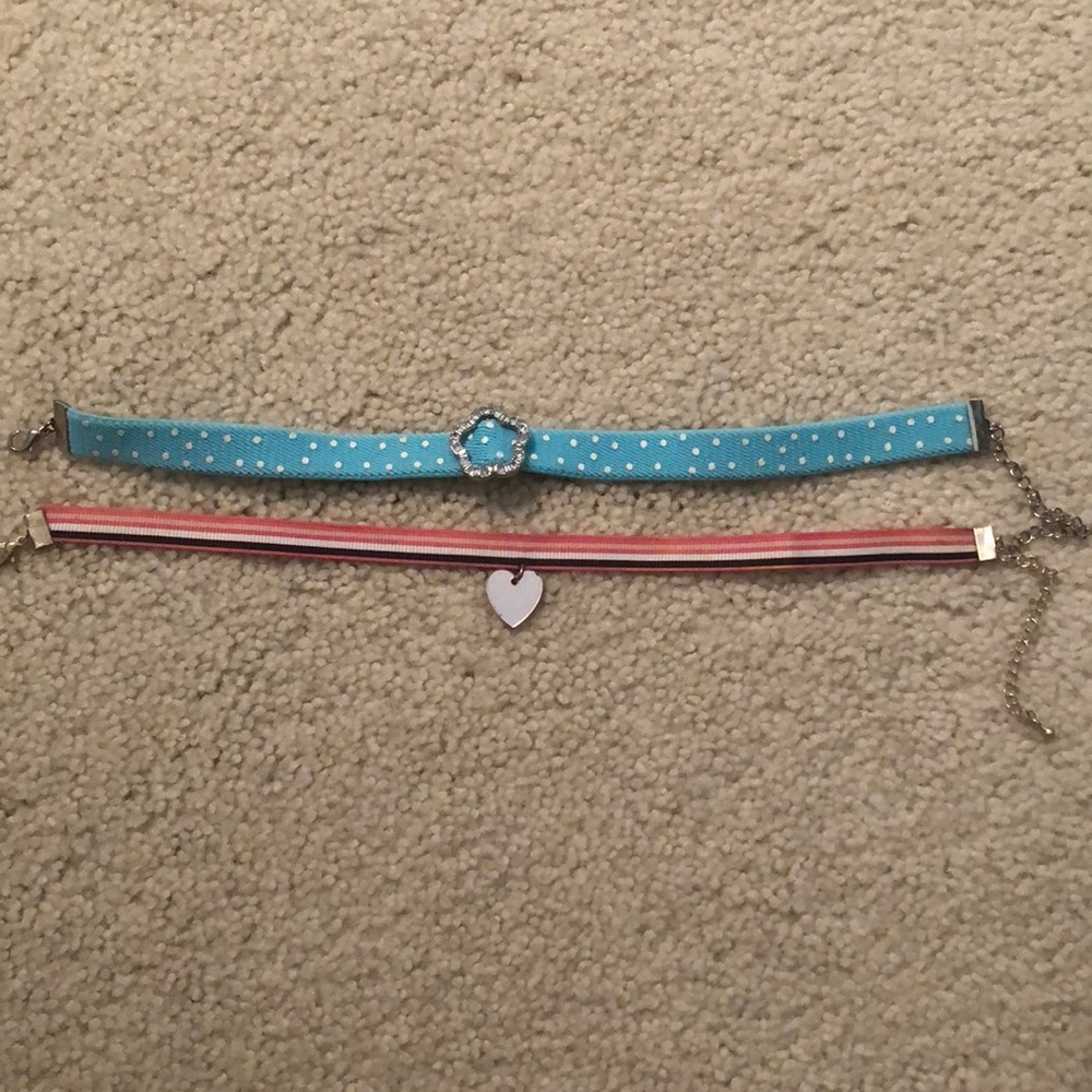 Two Girl Choker Necklaces